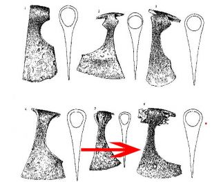 VERY RARE ancient Viking axe head - Found nr Whitby 6