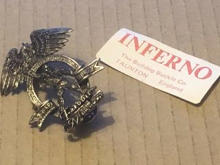 Queen Freddie Mercury Rare Orig 1992 Inferno Bulldog Co Metal Pin Badge