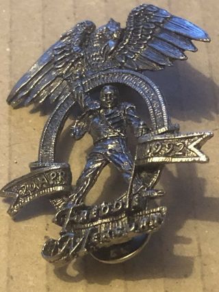 Queen Freddie Mercury Rare Orig 1992 Inferno Bulldog Co Metal Pin Badge 2