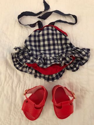 Vintage Sunsuit For 16” Terri Lee Doll,  Tagged