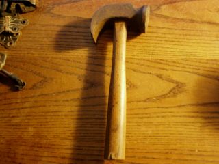 Rare Antique Cobblers Hammer • Vintage Leather Blacksmith Forge Anvil Tools ☆usa
