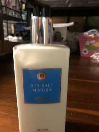 Bath & Body C.  O.  Bigelow Sea Salt Mimosa Body Lotion 11.  6 Oz Rare