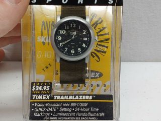 RARE SPLIT - SECOND SPORTS BY TIMEX INDIGLO WATCH BAND,  NWT NONE ON EBAY 3