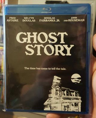 Ghost Story 1981 Blu - Ray Like - Scream Factory Oop Htf Rare Fred Astaire