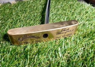 Rare Vintage Callaway Golf S2h2 Paul Runyan Face Balanced Putter 36 " Rh Milled