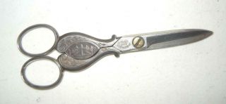 Rare Antique 1904 St Louis Worlds Fair Sewing Scissors Made In Germany