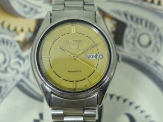 Seiko 5 Automatic 6309 Day & Date Mens Wristwatch Japan, . , . 2