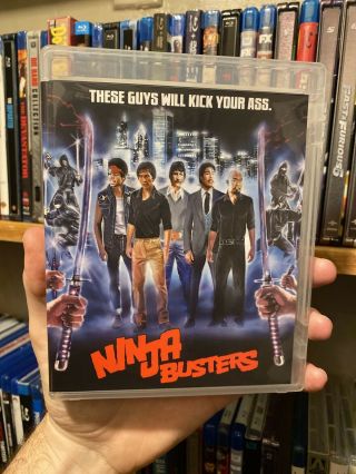 Ninja Busters (1984) Blu - Ray (lost Martial Arts Film,  Rare) Garagehouse Pictures