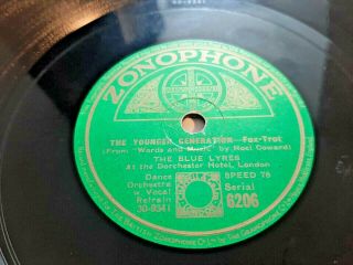 78rpm: The Blue Lyres (Ambrose) - Mad About The Boy - Rare 1932 London Jazz Ex, 3