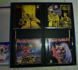 Rare IRON MAIDEN 10CD Box The First Ten Years EDDiE 666 UP THE IRONS 1980 - 1990 4