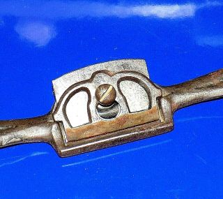 Unmarked Antique Cast Iron Spoke Shave / Hand Plane
