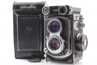Rare [near W/ Case] Minolta Autocord Cds Iii Tlr Camera 75mm Lens Japan