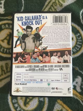 Kid Galahad (DVD,  2005) RARE OOP Elvis Presley MGM 2