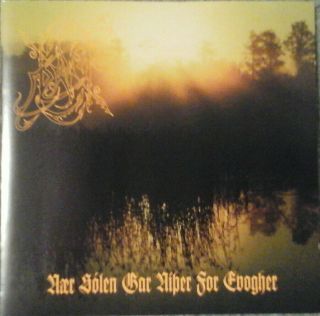 Dawn - Naer Solen Gar Niber For Evogher Cd (1994 Necropolis) Rare Black Metal