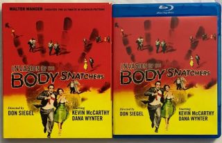 Invasion Of The Body Snatchers Blu Ray,  Rare Oop Slipcover Olive Films Buy Now
