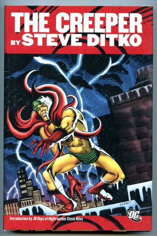The Creeper By Steve Ditko Hc Dc Comics Spider - Man Low Print Run Oop Rare Nm/m