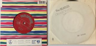 Beatles - Ob - La - Di,  Ob - La - Da.  Us Rare Promo And Love Me Do 50th Anniversary N/m