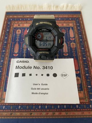 Casio G - Shock Rangeman Gw9400dcj - 1 Desert Camo Rare Module 3410 Frogman Hodinkee