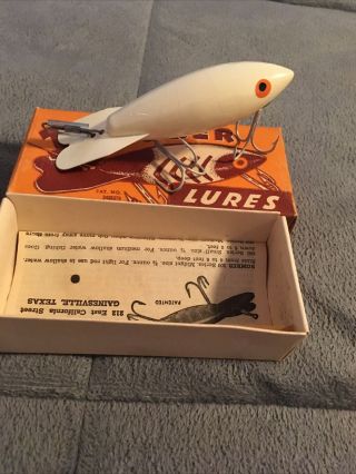 Vintage Bomber Fishing Lure 601 With A Box And Paperwork