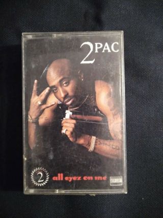 All Eyez On Me Cassette 2 Not Remastered 2pac Tupac Death Row Rare