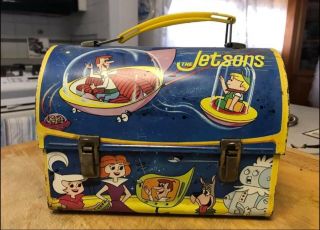 Jetsons Vintage Dome Lunch Box & Thermos 1963 Rare