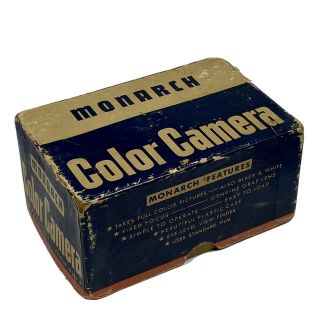 Monarch Color Camera With Instructions Rare