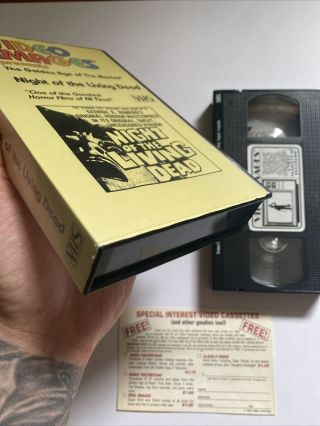 NIGHT OF THE LIVING DEAD Video Images VHS RARE Horror Cult NOTLD 3