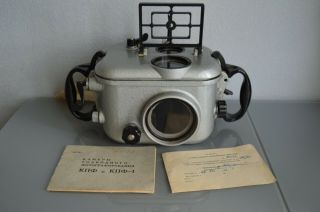 Rare Soviet Underwater Box Kpf For Start Film Camera 60s