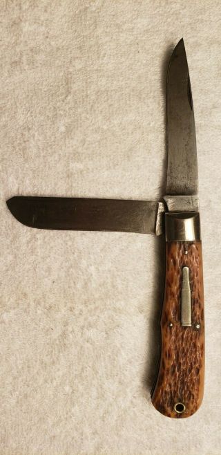 Rare Vintage Remington R1123 Bullet Trapper Knife Between 1919 - 1940