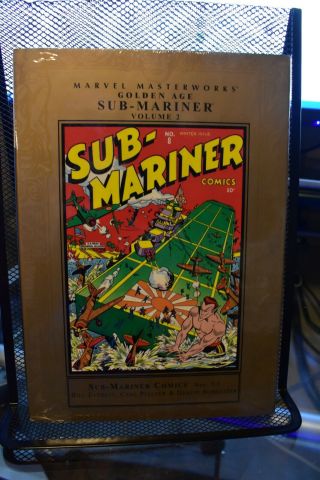 Marvel Masterworks Golden Age Sub - Mariner Volume 2 Hardcover Rare Oop