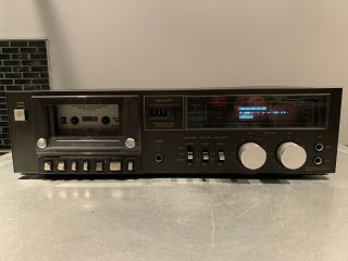 Vintage Technics Rs - M215 Stereo Cassette Deck & Rare Black Face
