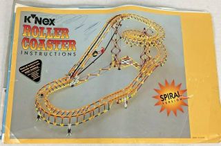 Vintage 1995 KNEX K ' NEX 63030 Roller Coaster Set No Box Very Good 3