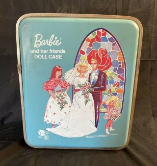 Vintage 1958 Mattel Inc Toymakers Barbie And Her Friends Doll Case Spp
