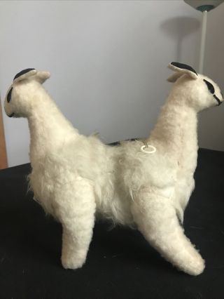 Mattel Dr.  Dolittle 1967 12 " Pushmi - Pullyu Rare 2 - Headed Llama With Pull String