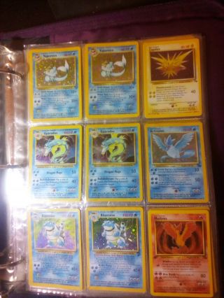 Wotc Pokemon Cards| Binder Full Of Wotc/vintage | All Holo/non - Holo Rares Only.