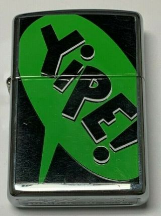 Vintage Zippo 2000 Yipe Lighter | Barrett Smythe | | Very Rare |