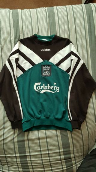 Adidas Vintage - Very Rare - Liverpool 1995 1996 Sweatshirt - Jumper - Training