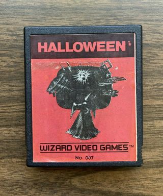 Atari 2600 Halloween By Wizard Games 1983 - Michael Myers - Rare 1978
