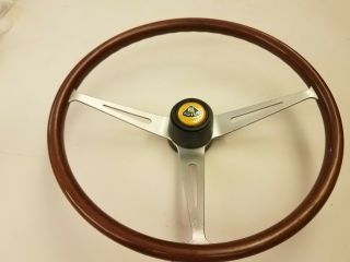 Rare Lotus Elan Series 1,  2 & 3 (1963 - 1967) Wood Steering Wheel & Hub