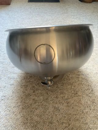 Vintage Stainless Steel/cream Seperator Bowl