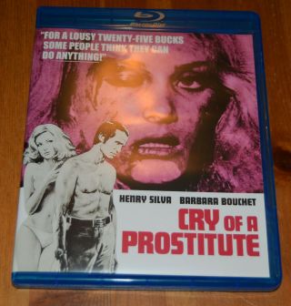 Cry Of A Prostitute Blu - Ray Code Red Rare Oop Henry Silva Barbara Bouchet Horror