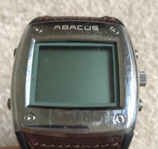 Vintage Fossil Abacus Digital Watch - - No Charger