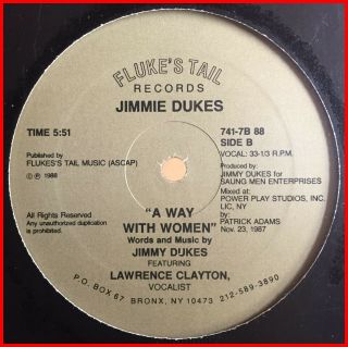 Modern Boogie 12 " Jimmie Dukes - A Way With Women Rare - Private - Shrink Mp3