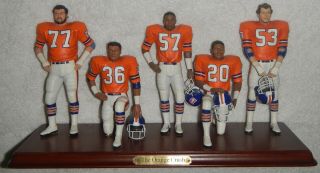 Danbury " Orange Crush " Denver Broncos Statue Figurine Vintage 2003 Rare