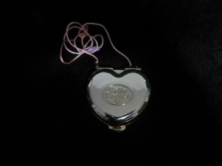 Very Rare Polly Pocket Golden heart shaped Party Purse 1989 Bluebird Collectible 2