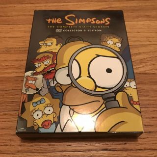 The Simpsons - Season 6 (dvd,  2005,  4 - Disc Set) Rare