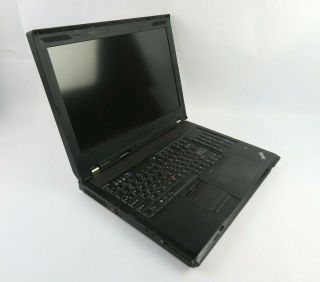 Rare Lenovo Thinkpad Workstation W700ds Robust Multi - Monitor Laptop 2