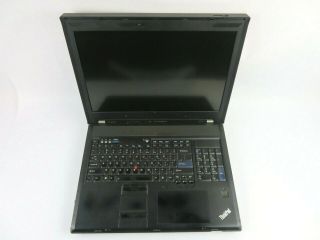 Rare Lenovo Thinkpad Workstation W700ds Robust Multi - Monitor Laptop 5