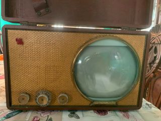 Motorola Vintage Portable TV Vintage Extremely Rare Early 1950 ' s 2