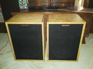 Klipsch Heresy 1980 Rare Speakers Raw Untouched Cabinets